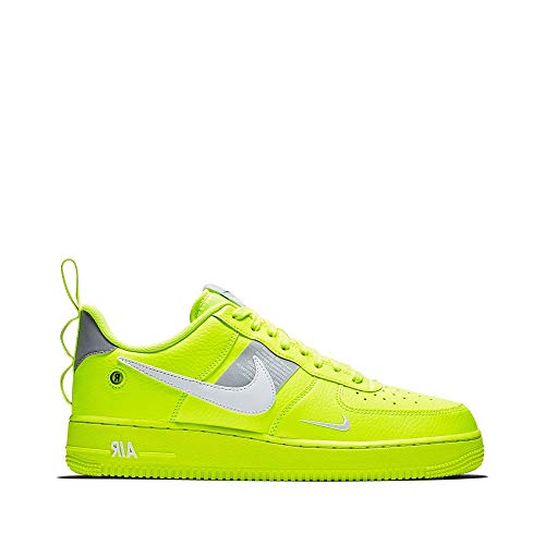 Nike Air Force 1 '07 LV8 Utility Men's Shoes Volt/White/Black/Wolf Grey aj7747-700 (11 D(M) US)