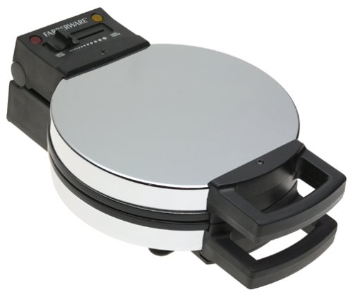 Click Here to See More Images Farberware FWM800P Deluxe Belgian Waffle Maker, Chrome
