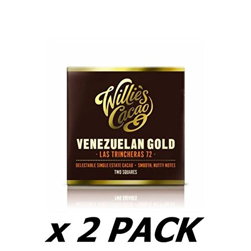 Willie'S Venezuelan Black Cacao Hacienda Las Trincheras 80G (Pack of 2)