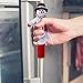 OurWarm Aytai 4pcs Christmas Fridge Handle Covers Snowman Refrigerator Door Handle Cover Kitchen Appliance for Christmas Decorations