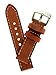 JP Leatherworks Men's M121-Tan-22 22mm Panerai Style Leather Tan Watch Band