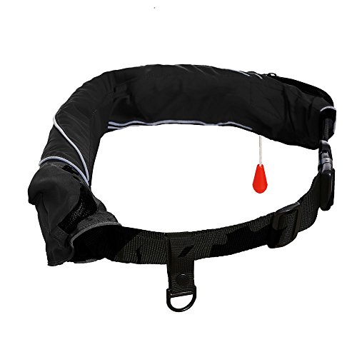 Fishing Life Jacket Belt Life Jackets For Adults Automatic Inflatable Life Belt With Adjustable Buckle Whistle Reflective Strip High Buoyancy Flotation Device Without Co2 Cylinder Gree, Life Jackets & Vests - Canada