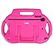 HDE iPad Mini Case Kids Shock Proof Steering Wheel Cover with Stand for Apple iPad Mini/Mini 2 / Mini 3 / Retina (Hot Pink)