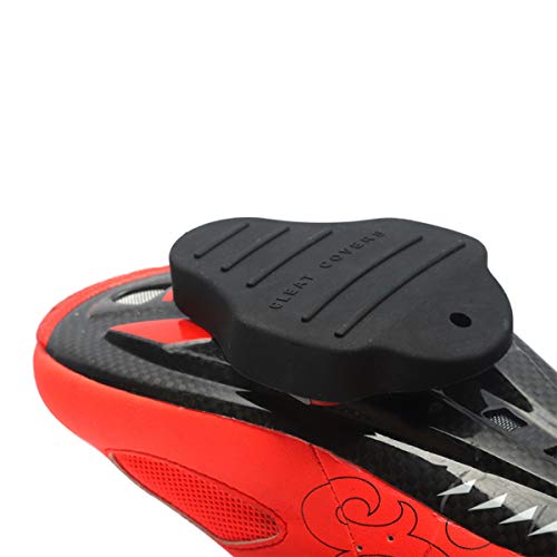 image for LIOOBO Bike Cleat Covers Rubber Mountain Road Bicycle Clipless Pedals 