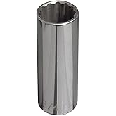 Klein Tools 65829 3/4-Inch Deep 12-Point Socket, 1/2-Inch Drive