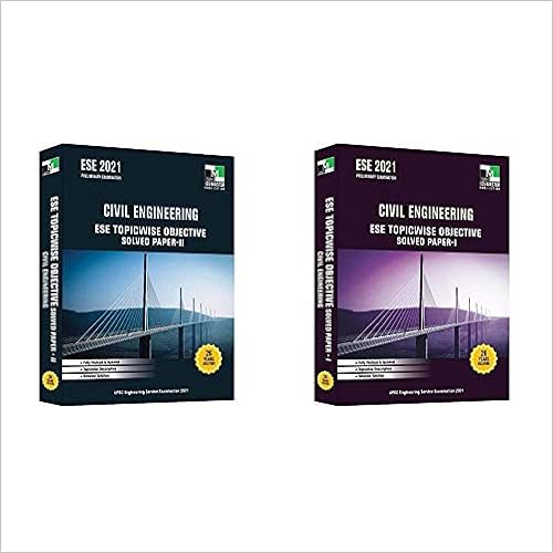 Ese - 2021 - Civil Engineering Ese Topicwise Objective Solved Paper - Ii + Concept Of Physics Part-1 (2019-2020 Session) By H.C Verma (Set Of 2 Books)