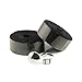 AKM Bike Handlebar Tape, Road Bike Carbon Fibre Bicycle Handlebar Tape Wraps with 2 Bar Plug
