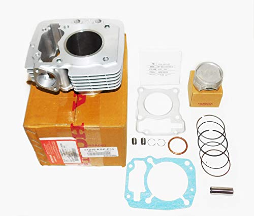 HONDA OEM CRF150F PISTON CYLINDER RINGS BARREL GASKET TOP END REBUILD KIT WITH RING SET GUDGEON PIN HEAD GASKET SET 149cc BORE: 57.3 mm (2.26 in) x STROKE 57.8 mm (2.28 in) 2006 TO 2014 CRF 150
