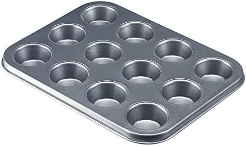 Westmark 32912270 Baking Tin 12 Cupcakes And Muffins Pan Bakeware Gray