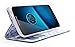 Droid Turbo 2 Case, NageBee [Kickstand Feature] Premium PU Leather Flip Fold Wallet Case with [ID&Credit Card Slot] for Motorola DROID Turbo 2 /Moto X Force/Kinzie Bounce - Plum Blossom