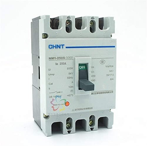 HVMNB Circuit breaker air switch NM1-250S/3300 125 160 200 225 25 air switch 3P 125A, 250A
