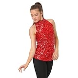 Sequin Dance Costume Tank from Just for Kix Dance Top for Women