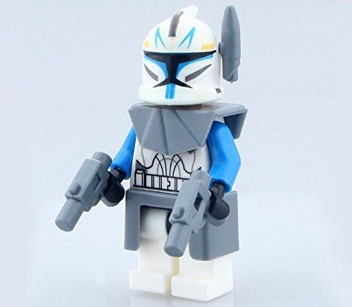 Shalleen 10 PCS Set Captain Rex with Lot of Accessories Figures Lot Star Wars Blocks Toy