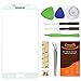 CrazyFire for Samsung Galaxy Note 5 Replacement Screen Lens Glass, Repair Kit for Samsung Galaxy Note5 N9200 N920A N920P N920T N920R N920R4 with Adhesive and Tools (White)
