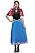 Disguise Women's Anna Traveling Deluxe Adult Costume, Multi, Small