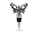Puzzled Cheers Metal Wine Stopper, Crab