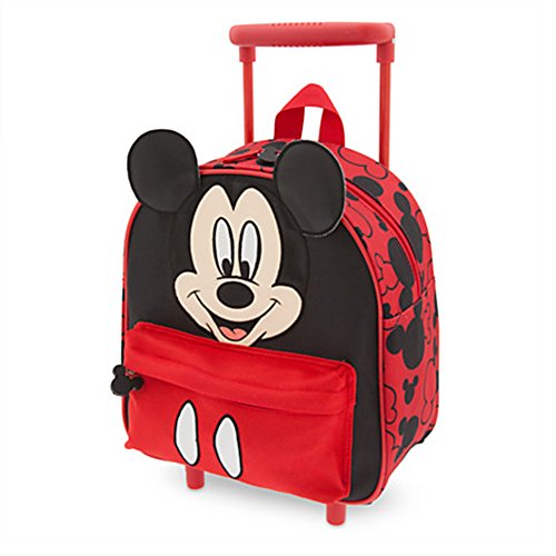 Official Disney Mickey Mouse Childrens Suitcase Trolley - Import It All