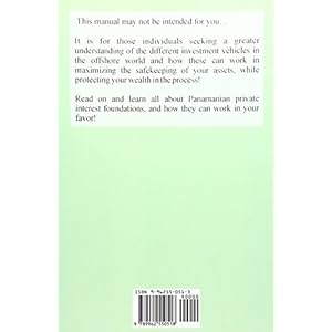 The Private Interest Foundation of Panama (Harris Offshore Manual)