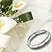 TIGRADE Jewelry Heart Shape Real Love Couples Matching Stainless Steel Ring Women 4mm (7)