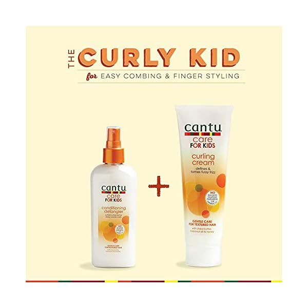 Cantu-Conditioning-Detangler-for-Kids-Shea-Butter-177-ml Cantu Conditioning Detangler for Kids, Shea Butter 177 ml (Packaging may vary)