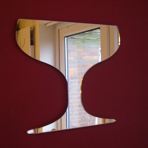 Super Cool Creations Champagne Mirrors - 50cm x 45cm