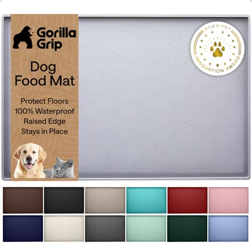 Gorilla Grip Waterproof Pet Food Mat