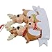 Reindeer Family of 4 Personalized Christmas Ornament - Family of Four Christmas Ornaments 2024 - Our First Christmas Together Ornament - Keepsake Gifts for Parents, Grandparents, Friends