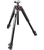 Amazon.com : Manfrotto 190XPRO Aluminum 3-Section Tripod Kit