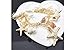 Enjoydeal Fashion Women Ladies Bracelet Chain with Ocean Conches Shell Starfishes Pearls as Pendants