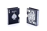 Alloy Metal Magic Prop Cards Guard Bicycle Card Clip Playing Card Case Holder For Poker Deck Protector Black