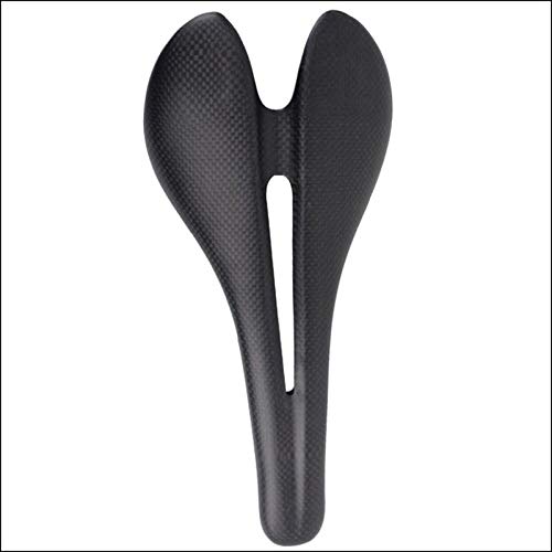 Jazmy Bicycle Saddle Lightweight Hollow Shock Absorption Carbon Fiber Front Seat Mat Cushion Bike Cycling Accessories