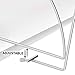 Lynk Shelf Dividers - Closet Shelf Organizer (Set of 2) - White