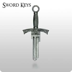 Amazon.com: Sword Keys Sword House Key Blank Medieval Sword Key for