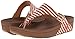 FitFlop Women's The Skinny Fabric, Red, 8 M US