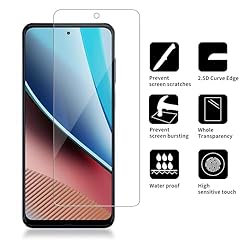 iCsapr 4 Pack Glass Screen Protector Compatible for