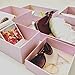 HappiBox Hikidashi Box Set of 3 | Dresser Drawer Organizer for Clothes | Decorative Storage Box with Lid | Clothing Organizer | Desk Drawer Organizer| Organizing Bin | Memory Box | Cardboard (Pink)