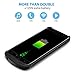Galaxy S7 Edge Charger Case, SAVFY 5200 mAh Portable External Backup Battery Charger Cover Case Pack for Samsung Galaxy S7 Edge Rechargeable Power Bank Case (Black)