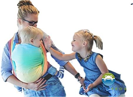 Little Frog Baby Wrap Sandy Ammolite, 4.6m Size 6 Woven Carrier