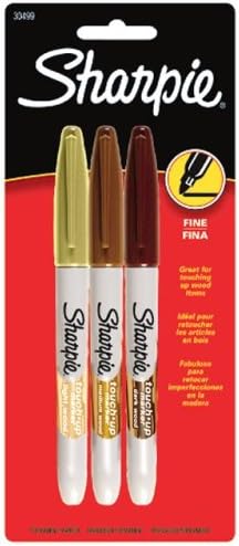 Amazon Com Sharpie Furniture Touch Up Markers 3 Colored Markers 30499 Permanent Markers Office Products