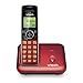 VTech CS6419-16 DECT 6.0 Cordless Phone with Caller ID, Expandable up to 5 Handsets, Wall Mountable, Red primary