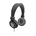 HyperGear 13278 Hi-Fi Stereo Headphones Over Ear Headset with Built-In Inline Microphone 3.5mm Cable, Black