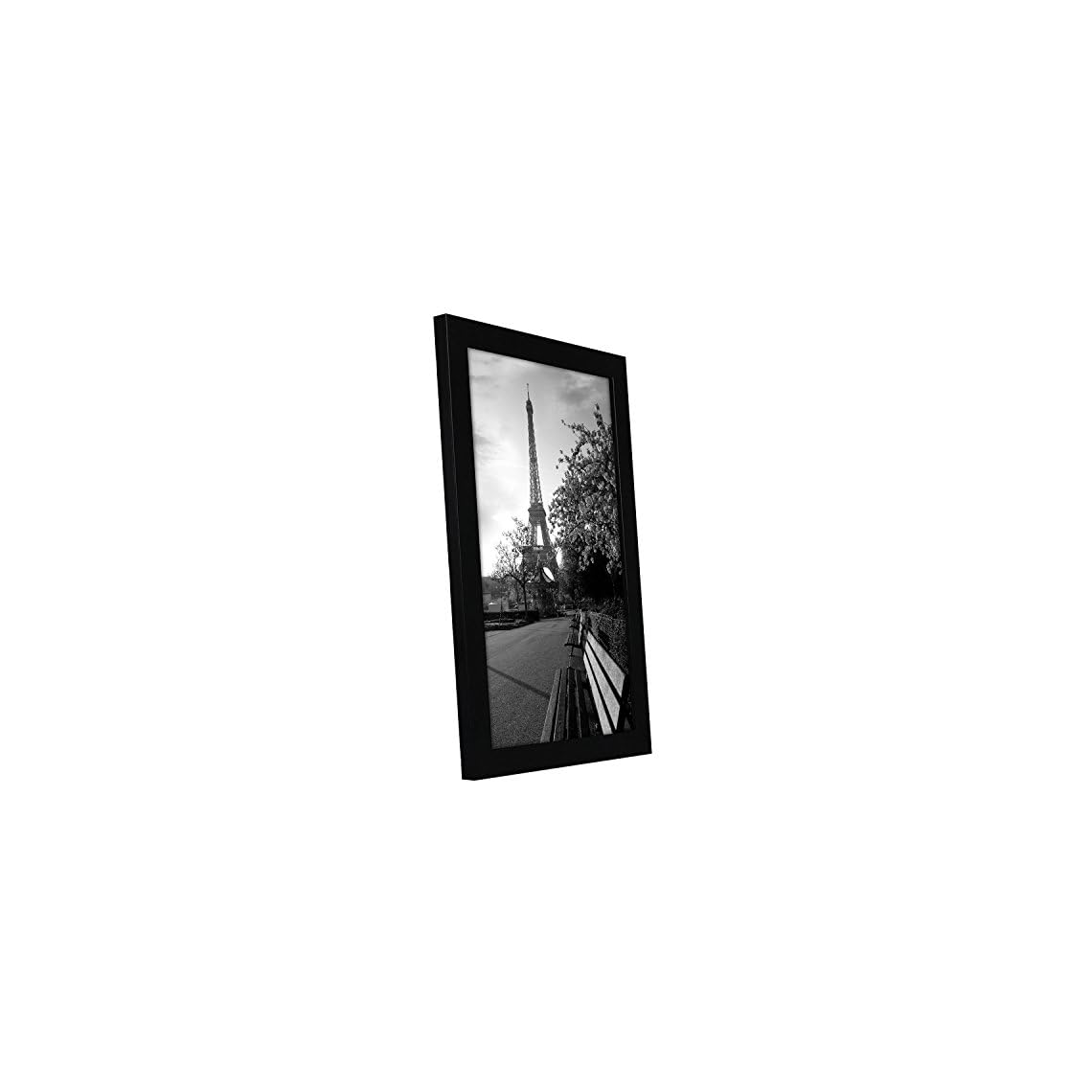 Americanflat Picture Frame in Black with Shatter Resistant Glass Horizontal and Vertical
