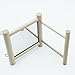 Old Tjikko Bird Swing, Parrot Cage Toys,Swing Hanging Play with Mirror for Macaw African Greys Parakeet Cockatoo Cockatiel Conure Lovebirds Canaries 1 PC (3.7×3.5 x3.5inch)thumb 4