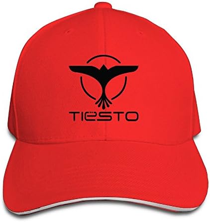 Men And Women Adjustable MDLWW Tiesto Logo Sandwich Knit Hats