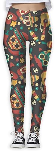 WERTYUB Women's Skinny Yoga Pants, Sand Hammer Gitar 3D Print Fitness Sports Leggings Jogger Pants