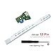 Rinbers USB Charging Port Charger Socket Board JDS-040 with 12 Pin Power Switch Flex Eject Ribbon Cable for SONY Playstation 4 PS4 Pro Wireless DualShock 4 Controller