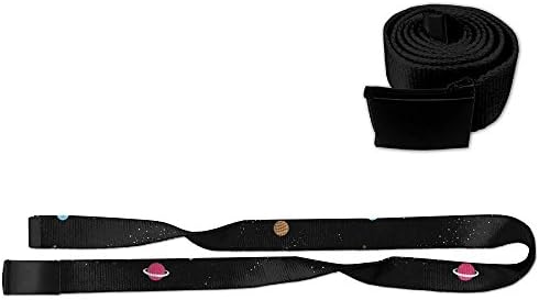 Space And Colourful Planets Unisex Adjustable Military Style Web Belt With Metal Buckle Slider - 3D Graphic Print