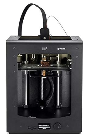 Monoprice Maker Ultimate 3d Printer With Large Heated 200 X 200 X 175mm Build Plate Mk11 Directdrive Extruder Free Sample Pla Filament 4gb Microsd Card Preloaded With Printable 3d