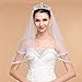 Sppry Women Tiara with Comb - Pearl Crystal Crown for Bridal Queen Princess Girls at Wedding Birthday Pageant (Gold)