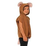 Brown Mouse T-shirt Style Costume for Kids
